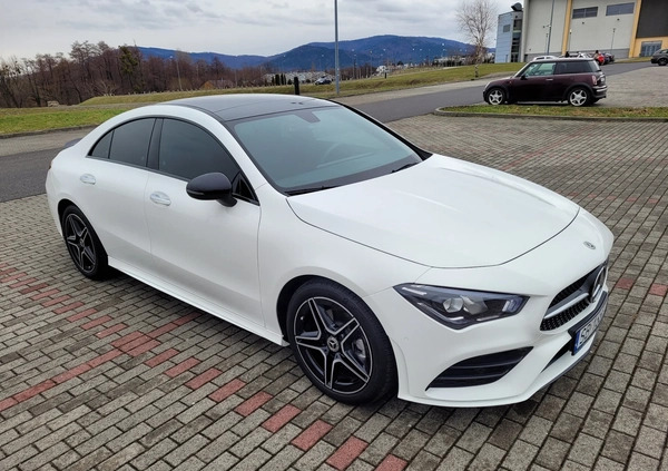 Mercedes-Benz CLA cena 213900 przebieg: 9977, rok produkcji 2023 z Biała małe 379